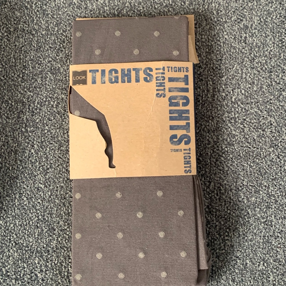 Women’s polka dot tights